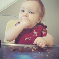 I had a wolf when my sons were little. Best babysitter ever. Always playful  and always gentle.