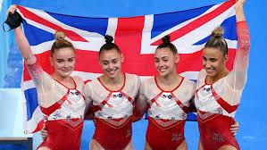 Teenage twins jessica and jennifer gadirova admit they will have to wipe stars from their eyes when they step out onto the olympic stage alongside american superstar simone biles at the start of the. Tokyo 2020 Bronze In Women S Team Gymnastics Is First Team Medal For Britain Since 1928 Itv News