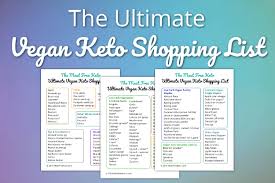 Quick & easy recipes for busy people. The Ultimate Vegan Keto Shopping List Meat Free Keto Vegan Keto Recipes