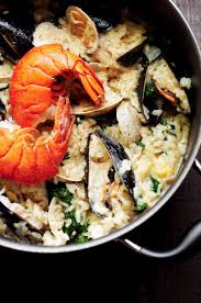 Creamy Seafood Risotto Recipe Seafood Risotto Lobster Recipes Delicious Healthy Recipes