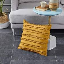 Mustard yellow, though it's a bright color, is not a light color because of its saturation. Longhui Bedding Mustard Yellow Cotton Linen Throw Pillow Covers For Couch Sofa Bed Decorative Throws Cushion Covers 18 X 18 Inches Set Of 2 No Inserts Pricepulse