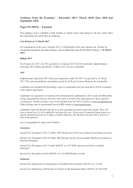 Under section 80c up to rs 1.5 lakh deduction for nps under section 80ccd(1b) up to rs 50,000 deduction for health insurance. Https Www Accaglobal Com Content Dam Acca Global Pdf Students Acca F6 Examdocs F6 Mys Examdocs Guidance Notes Dec17 Sep18 Pdf