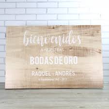 Whatsapp l a v de 9 a 14 h. Cartel Bodas De Oro Una Boda Original