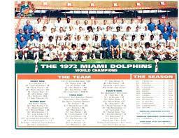 1972 Super Bowl Vii Champions Miami Dolphins 1972 Miami Dolphins Miami Dolphins Dolphins