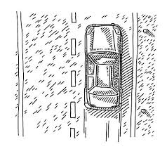 Car Driving On The Road View From Above Drawing Auto Zeichnen Auto Zeichnungen Auto Von Oben