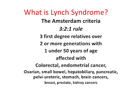 Amsterdam criteria hnpcc for diagnosis of hereditary nonpolyposis colorectal cancer. The Insight Human Variome Project Collaboration Finlay Macrae