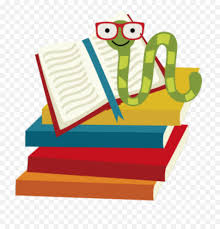 The image is png format with a clean transparent background. Colorful Pages Stack Green Bookworm Transparent Background Clip Art Books Emoji Bookworm Emoji Free Transparent Emoji Emojipng Com