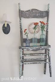 post road vintage tattered old chair turned shelf old chair old chairs chairs repurposed