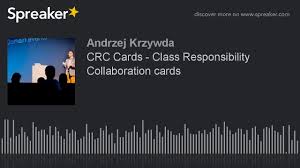 Here is an example of wrong and good crc card. Crc Cards Class Responsibility Collaboration Cards Youtube