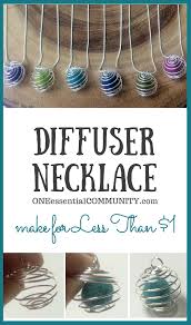 How To Make Diffuser Necklace One Essential Community Essential Oil Necklace Diffuser Necklace Essentials Essential Oil Necklaces