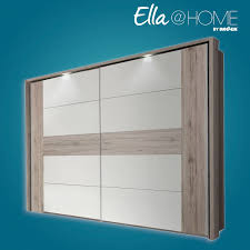 Schau Mal Was Ich Bei Roller Gefunden Habe Ella Home Schwebeturenschrank Sandeiche Weiss Hochglanz 2 Turig Schwebeturenschrank Schrank Eckkleiderschrank