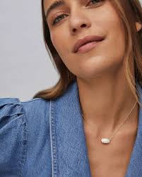 Blue Topaz Necklace Kendra Scott Cross Pendant