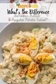 Christmas salad from carrots with orange, raisins and roasted se. Difference Between Amish Regular Potato Salad Potato Salad Amish Recipes Potatoe Salad Recipe