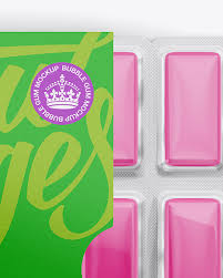 Download Chewing Gum Blister Package Mockup Top View Chewing Gum Mockup Paper Chewing Gum Mockup Blister Cardboard Chewing Gum Mockup Chewing Gum Blister In Cardboard Band