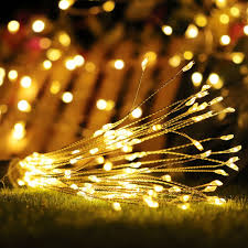 8 Modes Dimmable Diy Fireworks Led Fairy String Light Foldable Gerlyanda Remote Control Garland For Outdoor Christmas Decoration Led String Aliexpress