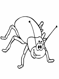 Fairy tales, animated films, flowers, anime, training coloring pages, nature, vegetables and fruit, cars, trees, animal, etc. Funny Beetle Insect Coloring Pages For Kids Preschool Coloring Coloring Home