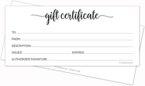 Make personalized gift certificates for a business, school, local event. Amazon Com 321done Simple White Blank Gift Certificates Pack Of 24 4x9 Inches For Small Business Holiday Christmas Voucher Spa Salon Minimalist Script Made In Usa Office Products