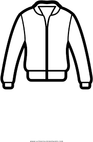 2353 x 1721 file type: Jacket Coloring Page Ultra Coloring Pages Line Art Clipart Full Size Clipart 5319163 Pinclipart