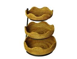 How to weave a willow basket a step by step project for beginners. Rattan Storage Tray Round Basket With Handle Hand Woven Rattan Tray Wicker Basket Bread Fruit Food Breakfast Display China Display Box And Display Stand Price Made In China Com