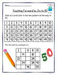 Counting By 1s 2s 3s 4s 5s And 10s To 50 And 100 Worksheets