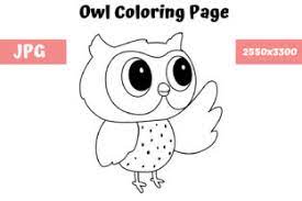 Download it once and read it on your kindle device, pc, phones or tablets. Owl Coloring Book Page For Kids Grafik Von Mybeautifulfiles Creative Fabrica