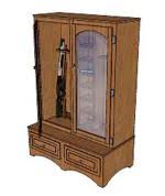 Pretty often, it helps people to cross the borders, when the export of arms is prohibited. Free Woodworking Plans Guns And Firearms Cabinets Woodworkersworkshop