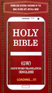 Bible Gw God S Word Translation English For Android Apk Download