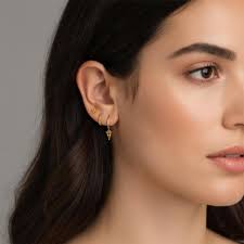 NEW• Trilliant Cut Topaz Huggie Hoop Earring Set by Elevado • huggie Hoop  Earrings • Hoop Earrings • Jewelry Set • Holiday Gift