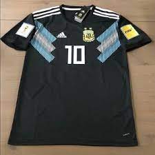 For many, the blue and white of the argentina soccer jersey will be associated forever with dazzling want to recreate messi's look on and off the field? Adidas Shirts Argentina Messi Black Men Adidas Soccer Jersey Poshmark
