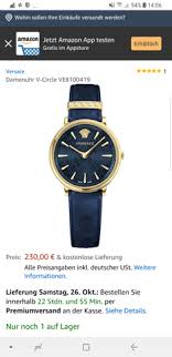 Quanto costano gli orologi versace? Denkt Ihr Diese Versace Uhr Ist Original Schmuck Original Oder Fake