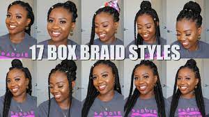 17 Ways To Style Jumbo Box Braids Easy And Quick Youtube Jumbo Box Braids Styles Jumbo Box Braids Box Braids
