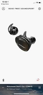 Browse popular music services, as well as internet radio stations through tunein, or your stored music library. Bose Soundsport Free In Ears Im Test Computerbase