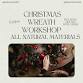 Christmas Wreath Making - Whitley - Baba Yaga's House, 216 Whitley Rd Event Image