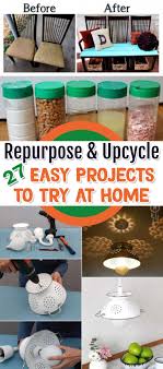 Upcycle Projects And Ideas Diy Upcycled Household Items And Junk Into Furniture Decor And More Clever Diy Ideas Diy Upcycled Decor Upcycle Decor Repurposed Furniture Diy