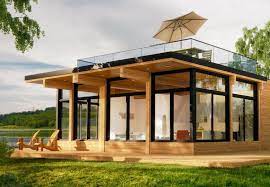 Bonneville Prefab Cabin Canada 1300x900 Cabinporn Modern Prefab Homes Prefab Cabins Prefab Homes