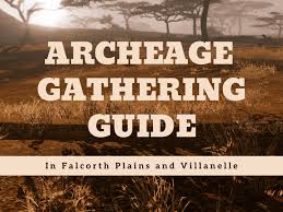 · meliran's complete archeage leveling guide; Archeage A Gathering Guide For Falcorth Plains And Villanelle Levelskip
