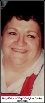 Mary Patricia “Peg” Craiglow Canter (1939-2023)
