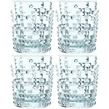 Nachtmann punk whiskey tumbler, set of 4: Nachtmann Punk Set Of Whiskey Glasses 348ml 4 Pcs Glass Set Alzashop Com