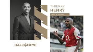 Profil thierry henry, legenda arsenal yang menentang tindakan rasisme secara online. Thierry Henry Hall Of Fame Inductee Premier League