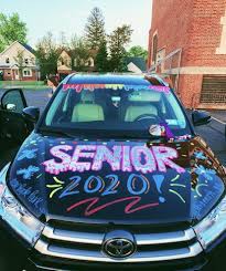 Yet, not at the expense of a vehicle's paint. Senior Car Decorating Senior Car Decorating Car Parade Decorations Senior Car Ideas