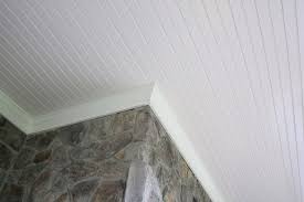 The visual impact that a beadboard ceiling adds to your space woodhaven beadboard planks make it possible to update your overhead space while adding texture, all without losing much ceiling height. Versatex Pvc Beadboard Tongue And Groove Materials