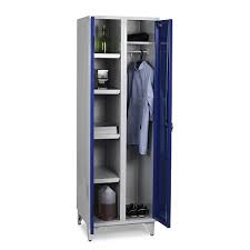 Living cabinet with very good quality control and competitive price. Storage Cabinet With 4 Shelves And Hanging Rod 1900x800x545 Workshop Cabinets Lockers Products Laoekspert