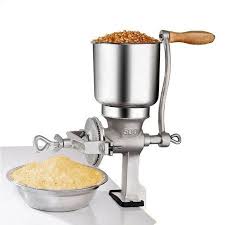 Dilwe Table Clamp Corn Mill Flour Maker Wheat Grain Nut Mill Cast Iron Hand Manual Grain Grinder Table Clamp Corn Mill Flour Maker Wheat Grain Nut Mill Cast Iro In 2020 Flour Mill