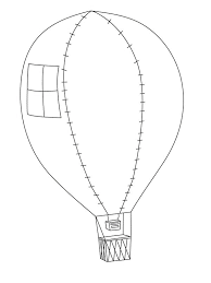 Explore our vast collection of coloring pages. Hot Air Balloon Coloring Page 1001coloring Com