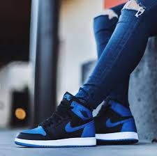 Air Jordan 1 High Gs Royal Blue Sneakers Fashion Kicks Shoes Hype Shoes