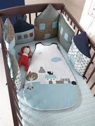 Tour De Lit Bebe Modulable Theme Miaou Bleu Vertbaudet Enfant These Are Cute Are They Safe Lit Bebe Tour De Lit Bebe Diy Bebe