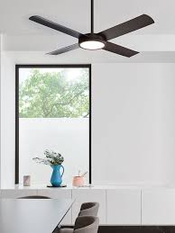 Controllers like remote kits are often included in the package. Aero 132cm Fan With Led Light In Black Ceiling Fan Black Ceiling Fan Led Lights