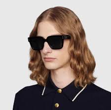 NEW GUCCI GG1084S 001 BLACK UNISEX SUNGLASSES