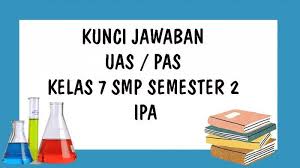 Jadi, anda tinggal pakai saja, dan dibagikan kepada para siswa anda. Soal Uas Ipa Kelas 7 Smp Semester 2 Tahun 2021 Dan Kunci Jawaban Soal Pas Ukk Pilihan Ganda Tribun Pontianak