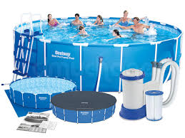 Basen Ogrodowy Stelazowy 549 X 122 Cm 6w1 Bestway 56113 56462 Bestway Pool Cleaning Pool
